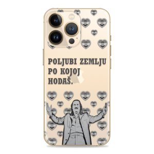 Silikonska Maskica za mobitel - ''Poljubi zemlju'' - CS25