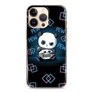 Silikonska maskica za mobitel - Pew Pew Panda - DM45