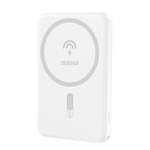 Dudao K14S bežični Powerbank - 5000 mAh, 20W - bijeli