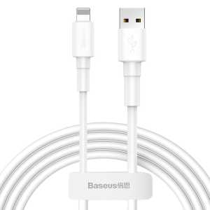 Baseus USB na Lightning 2.4A Punjački/Data kabel 1m - Bijeli