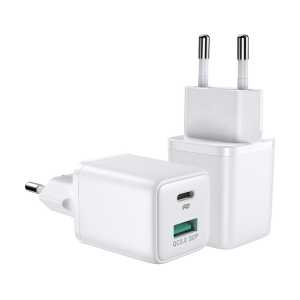 Joyroom punjač USB + USB Type C 30W PD QuickCharge 3.0