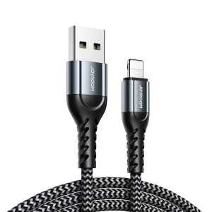 Joyroom N10 Set 3 data kabela USB na Lightning - Sivi