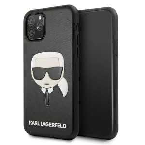Karl Lagerfeld Ikonik Karl Maskica za iPhone 11 Pro – Crna