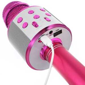 Karaoke Bluetooth Mikrofon sa Zvučnikom - Rozi