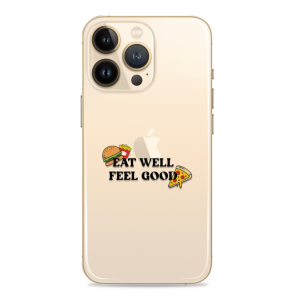 Silikonska maskica za mobitel - Eat well. feel good - FG15