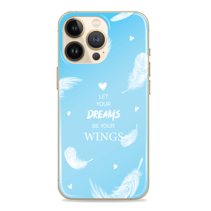 Silikonska maskica za mobitel - Dreams & Wings - FG22