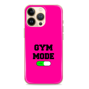 Silikonska maskica za mobitel - Gym Mode - pink - Gym - 32