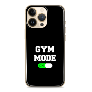 Silikonska maskica za mobitel - Gym Mode - Crna - Gym - 34