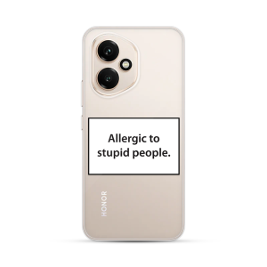 Silikonska Maskica za Honor 400 - Allergic to Stupid People