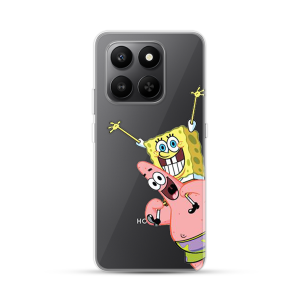 Silikonska Maskica za Honor 400 Smart - Spognebob & Patrick