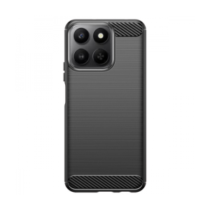 Silikonska Carbon Maskica za Honor 400 Smart - Crna