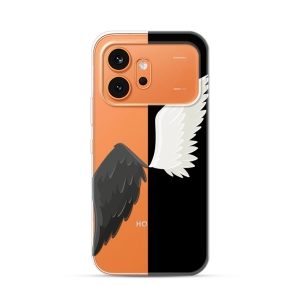Silikonska Maskica za Honor 600 - Black & White