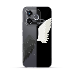 Silikonska Maskica za Honor 600 Lite - Black & White