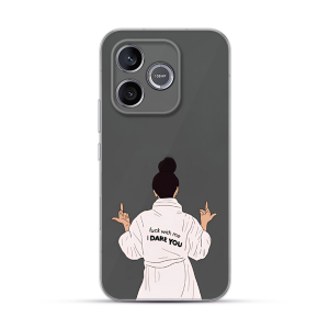 Silikonska Maskica za Honor 600 Lite - I Dare You