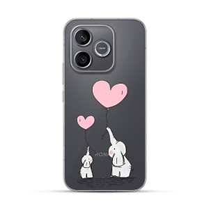 Silikonska Maskica za Honor 600 Lite - Elephant Heart