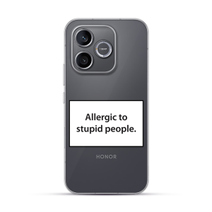 Silikonska Maskica za Honor 600 Lite - Allergic to Stupid People