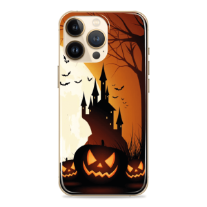 Silikonska maskica za mobitel - Halloween Castle - Halloween-37