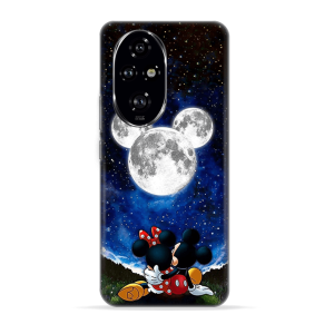 Silikonska Maskica za Honor 200 Pro - Cartoon Moon