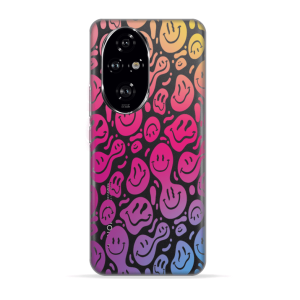 Silikonska Maskica za Honor 200 Pro - Colorful Smiley