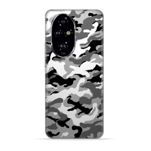 Silikonska Maskica za Honor 200 Pro - Camouflage - siva