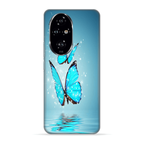 Silikonska Maskica za Honor 200 Pro - Blue Butterfly