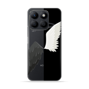 Silikonska Maskica za Honor 200 Smart - Black & White