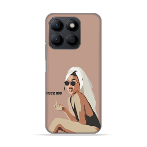 Silikonska Maskica za Honor 200 Smart - F*** off