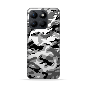Silikonska Maskica za Honor X8b - Camouflage - siva