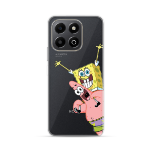 Silikonska Maskica za Honor X6b - Spognebob & Patrick