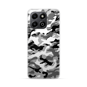 Silikonska Maskica za Honor X6b - Camouflage - siva
