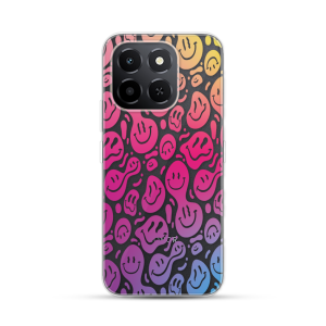 Silikonska Maskica za Honor X6c - Colorful Smiley
