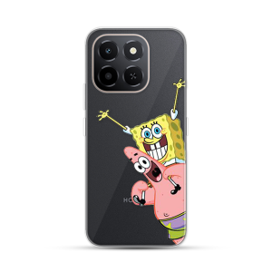 Silikonska Maskica za Honor X6c - Spognebob & Patrick