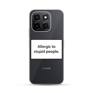 Silikonska Maskica za Honor X6c - Allergic to Stupid People