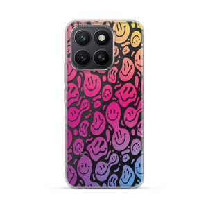 Silikonska Maskica za Honor X8c - Colorful Smiley
