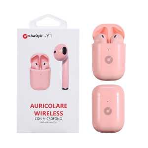 Y1 5.0 Bluetooth Slušalice - Roza