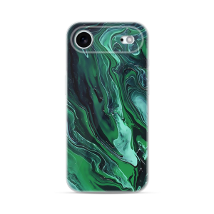 Silikonska Maskica za iPhone 17 Air - Liquid Green