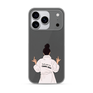 Silikonska Maskica za iPhone 17 Pro - I Dare You