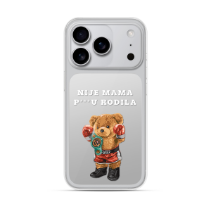 Silikonska Maskica za iPhone 17 Pro - Nije mama p***u rodila