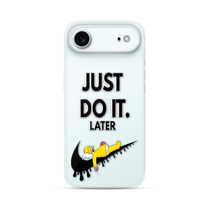 Silikonska Maskica za iPhone 17 Air - Just Do It (Later)