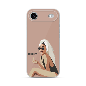 Silikonska Maskica za iPhone 17 Air - F*** off