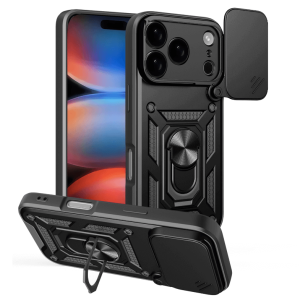 Defender maskica za iPhone 17 Pro - Crna