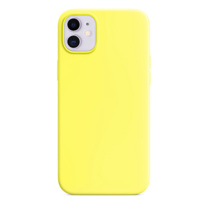 Silikonska Maskica za iPhone 12 - Žuta