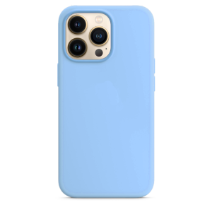 iPhone 13 Pro - Mekana Silikonska Maskica - Svijetlo plava