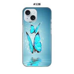 Maskica za iPhone 15 - Blue Butterfly