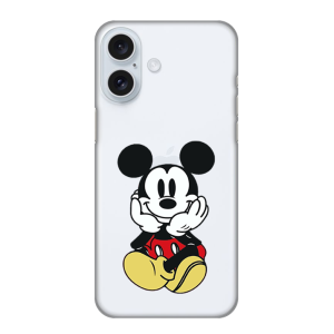 Silikonska Maskica za iPhone 16 Plus  - Mickey