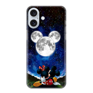 Silikonska Maskica za iPhone 16 Plus - Mickey Moon