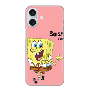 Silikonska Maskica za iPhone 16 Plus - Sponge BFF