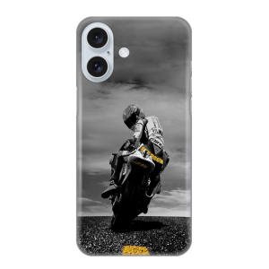 Silikonska Maskica za iPhone 16 Plus - Motorcycle