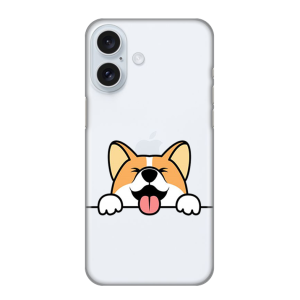 Silikonska Maskica za iPhone 16 Plus - Shiba Inu