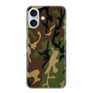 Silikonska Maskica za iPhone 16 Plus - Camouflage